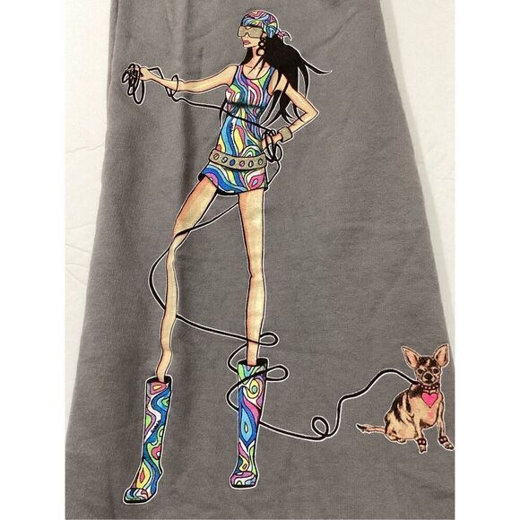 New. Lauren Moshi girl walking a dog sweatpants. Large. Retails $178 - Picture 5 of 9